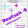 Deutsch differenziert 4 - Lehrstellensuche (Bewerbung)