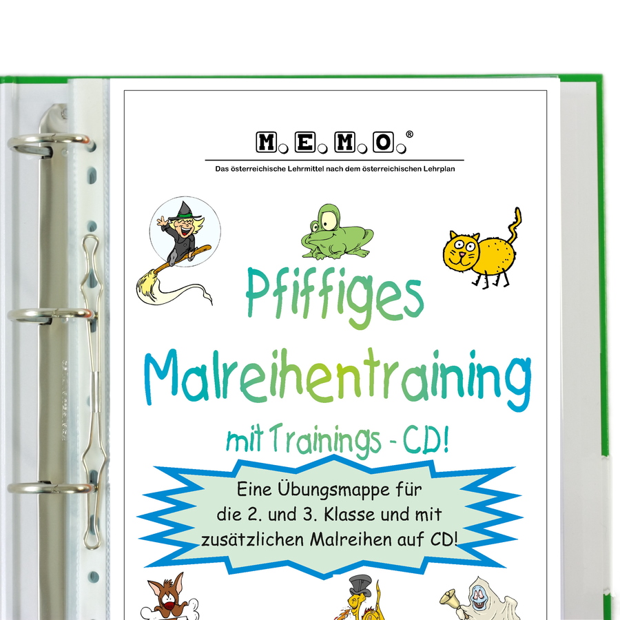 Pfiffiges Malreihentraining + CD-image